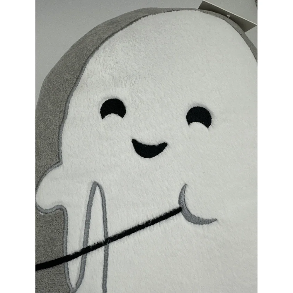Isaac Mizrahi New York Ghost Dog Decorative Throw Pillow 20 Inch